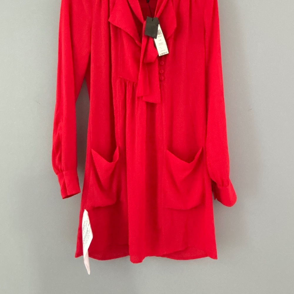 RED EVENING DRESS - Picture 2 of 3
